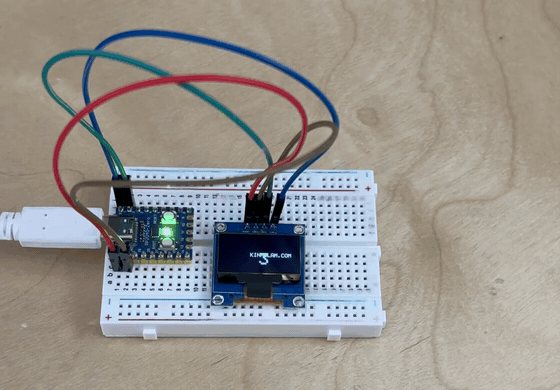 SSD1306 Pi Zero web demo