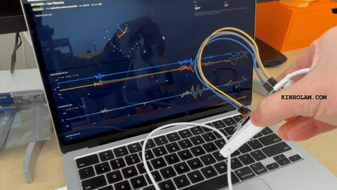 ESP32 gyro demo
